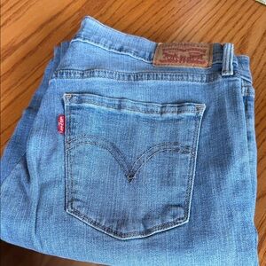 Levi's Women's Straight Leg Jeans - Light Blue